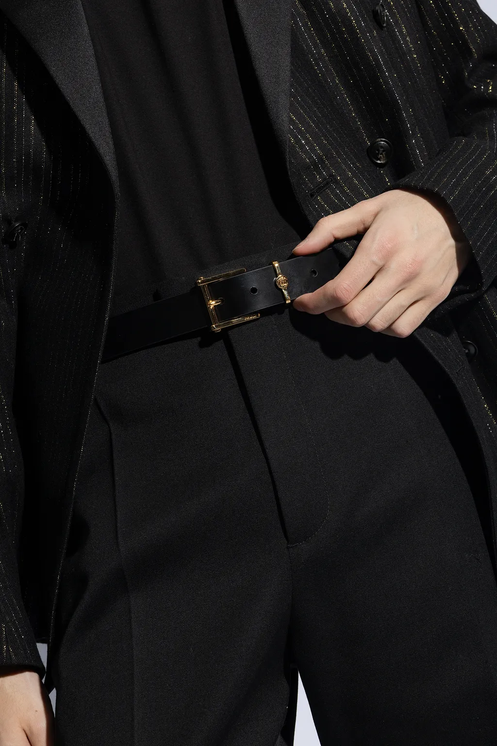 Column Leather Belt, 4