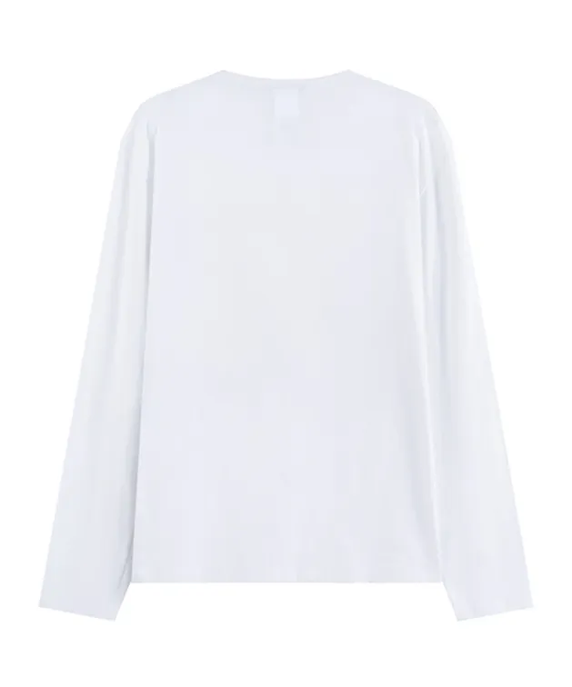 Long-Sleeved Crewneck T-Shirt