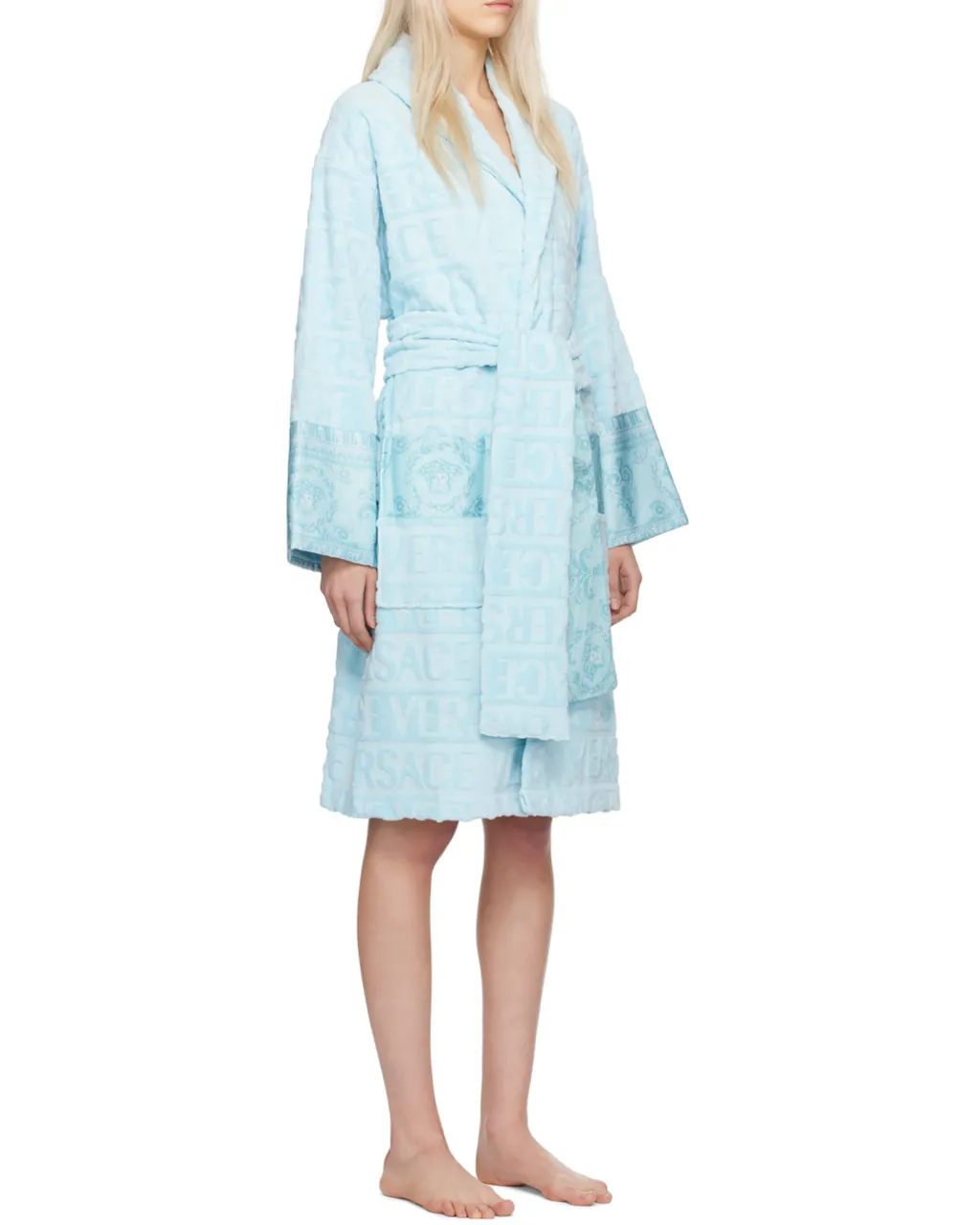 I Love Baroque Belted Bathrobe