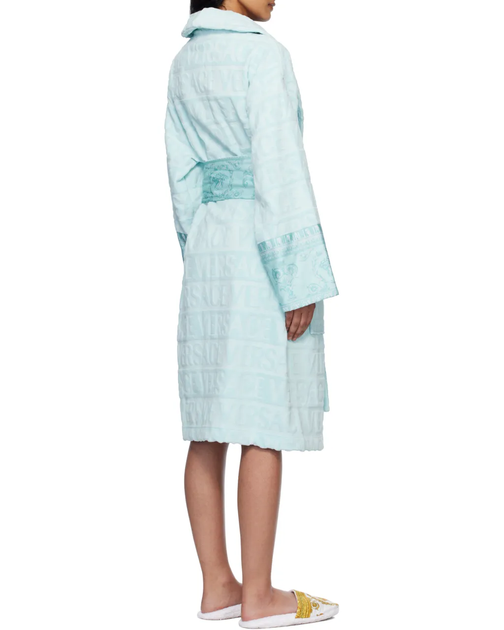 I Love Baroque Belted Bathrobe