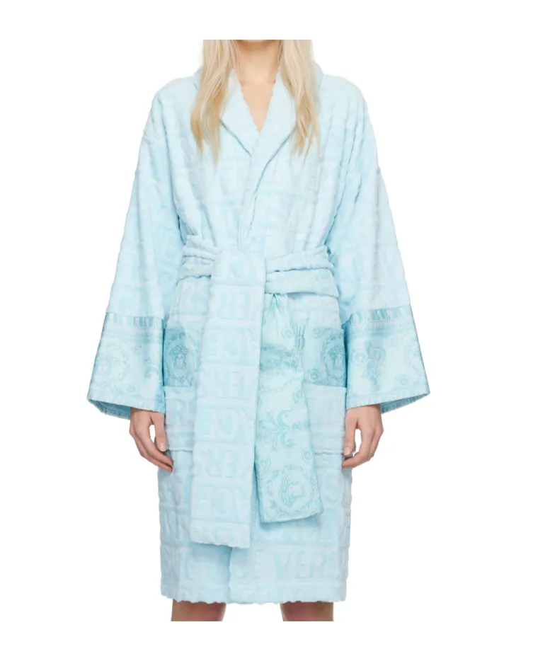 I Love Baroque Belted Bathrobe