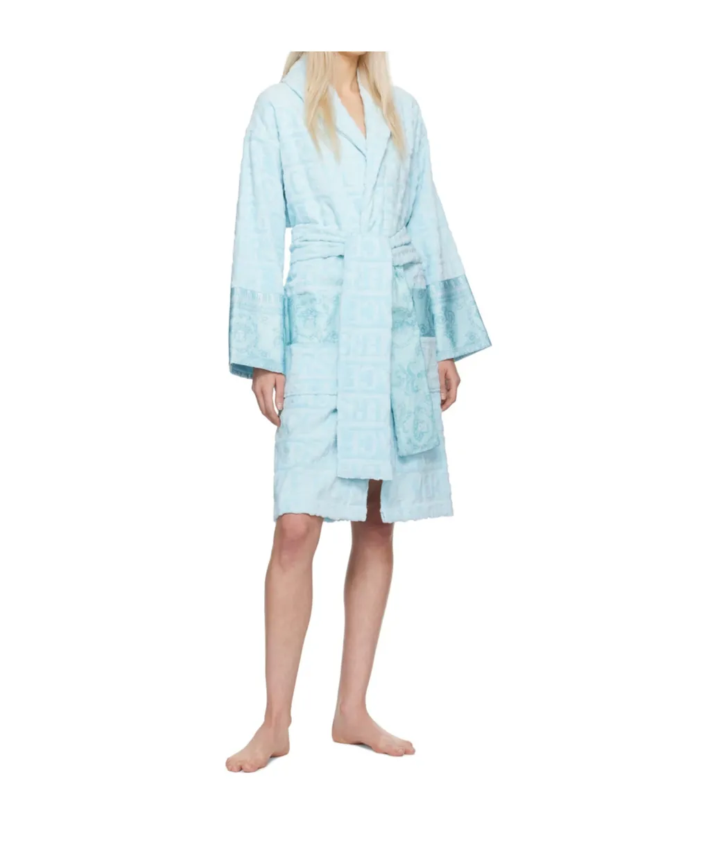 I Love Baroque Belted Bathrobe
