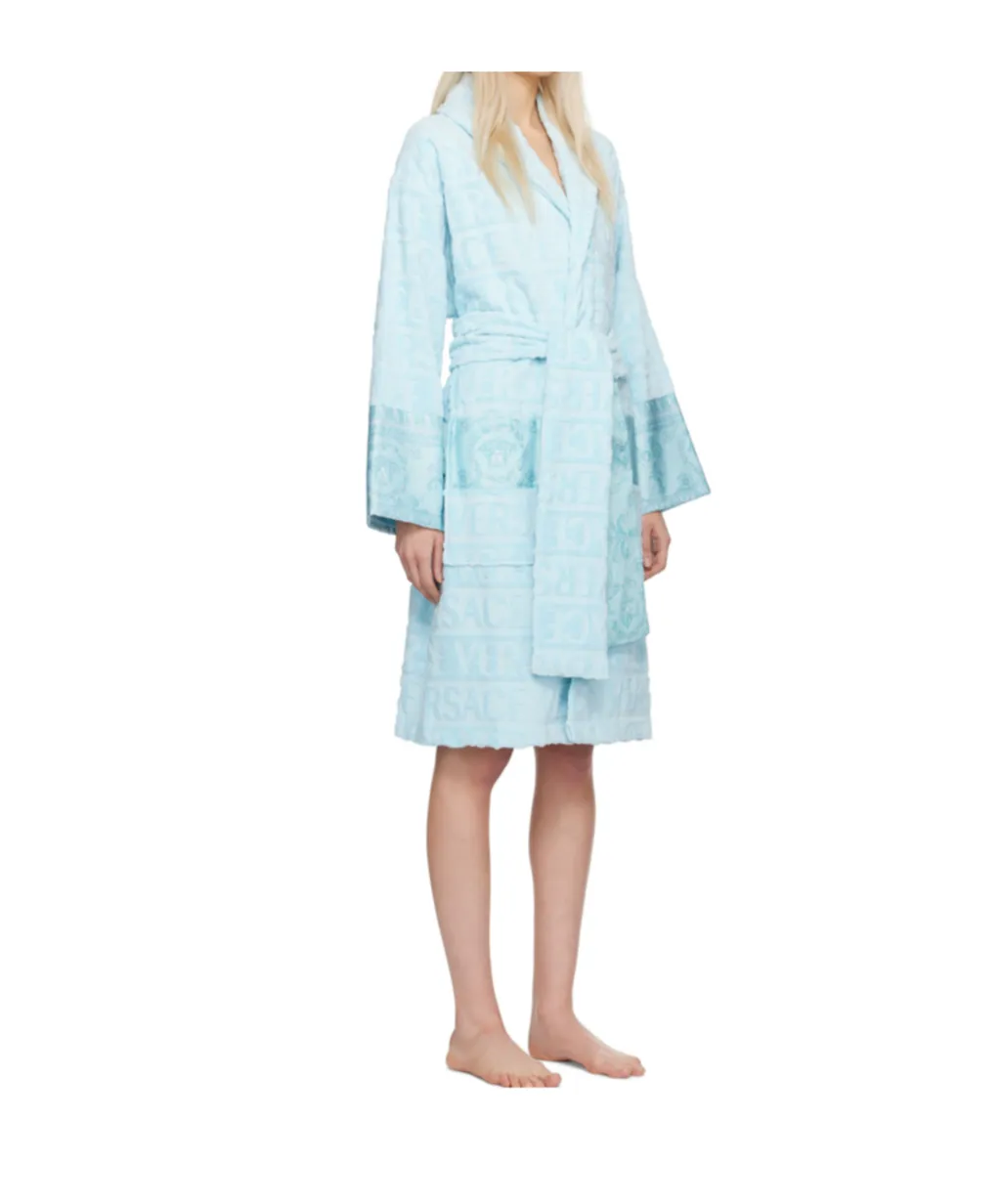 I Love Baroque Belted Bathrobe