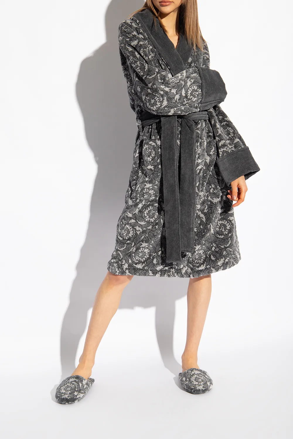Barocco Printed Slippers