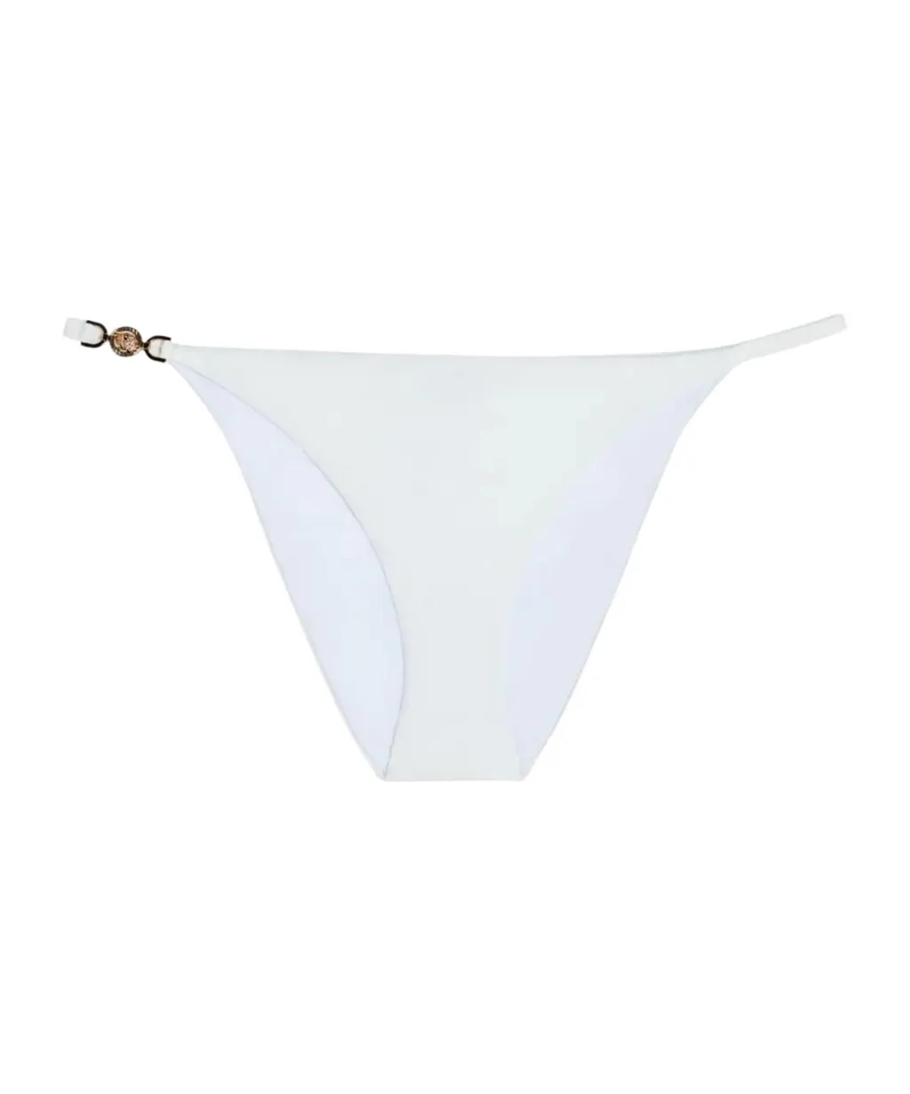 Medusa-Plaque Chain-Detail Bikini Bottoms