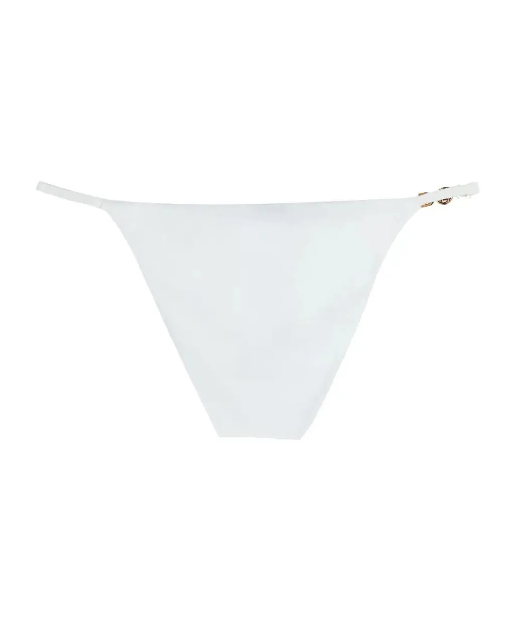 Medusa-Plaque Chain-Detail Bikini Bottoms
