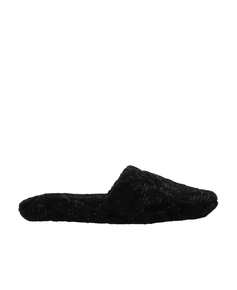 Round-Toe Slip-On Slippers