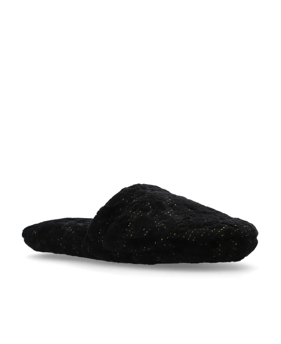 Round-Toe Slip-On Slippers
