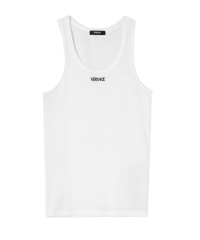 Logo-Embroidered Tank Top