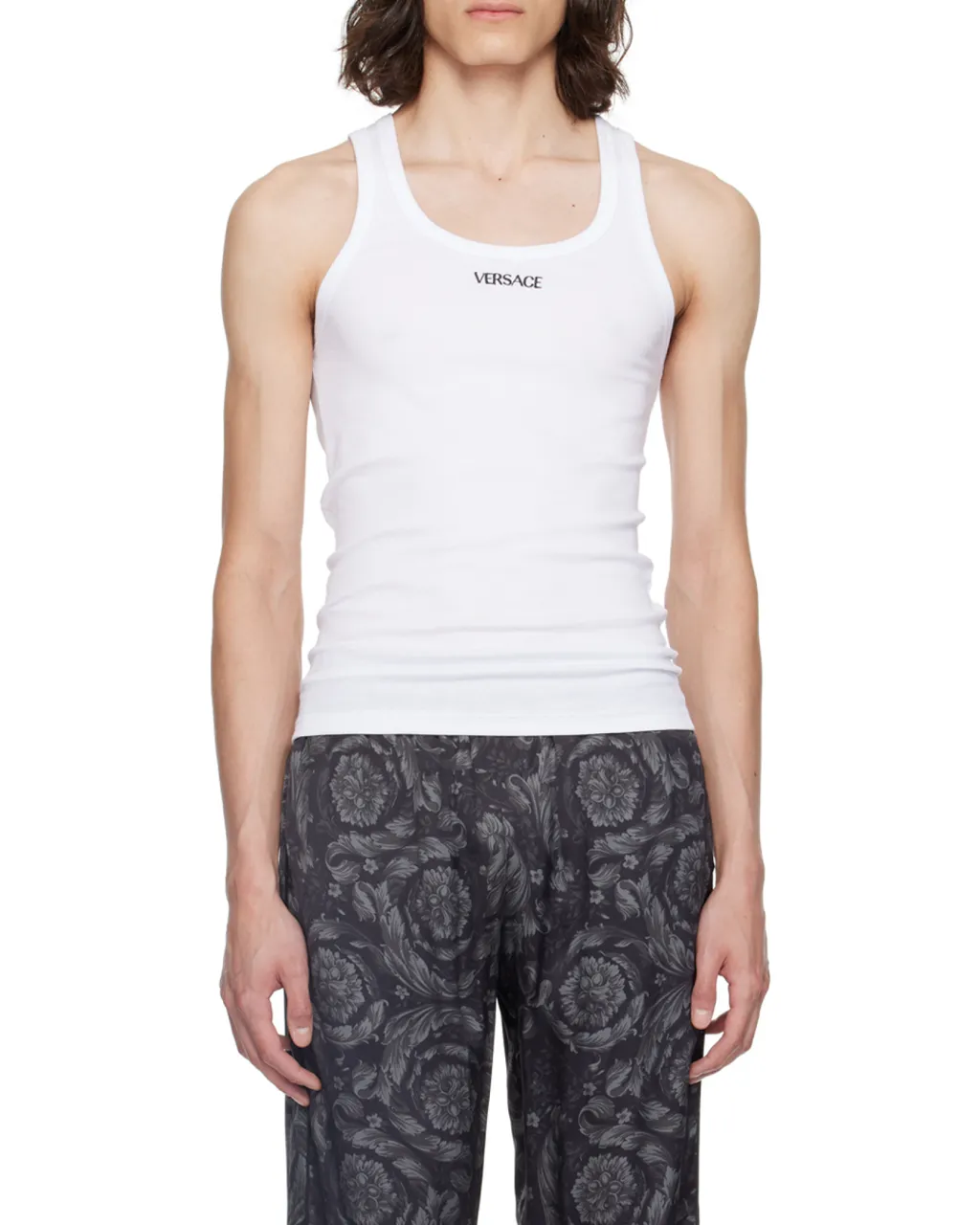 Logo-Embroidered Tank Top