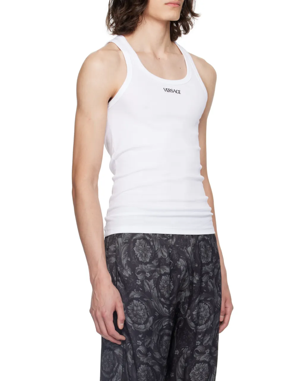 Logo-Embroidered Tank Top
