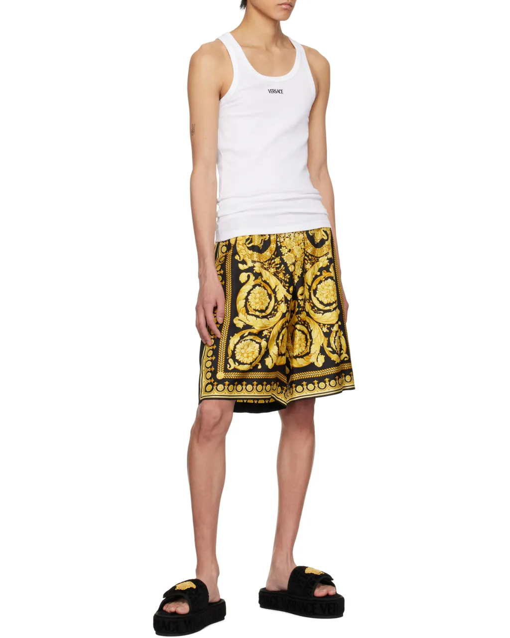 Logo-Embroidered Tank Top