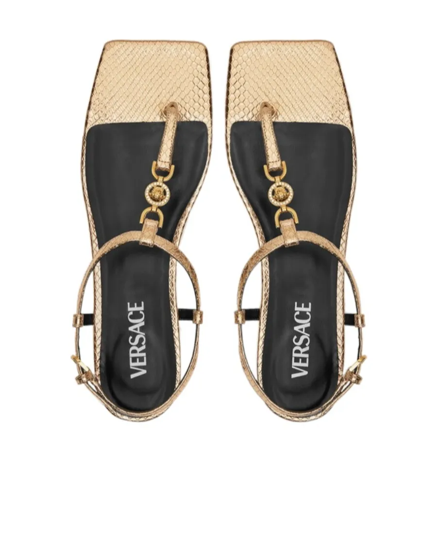 Embellished Flat Sandals