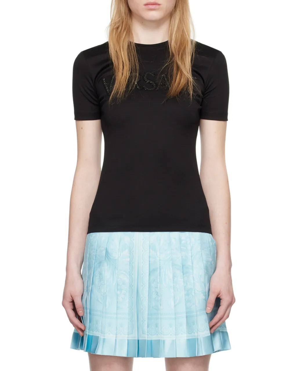 Logo Embellished Crewneck T-Shirt