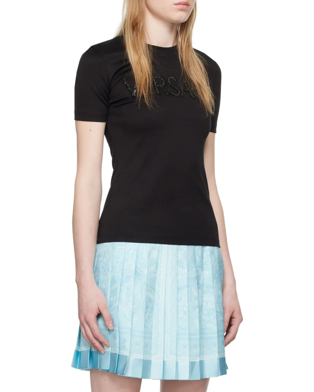 Logo Embellished Crewneck T-Shirt