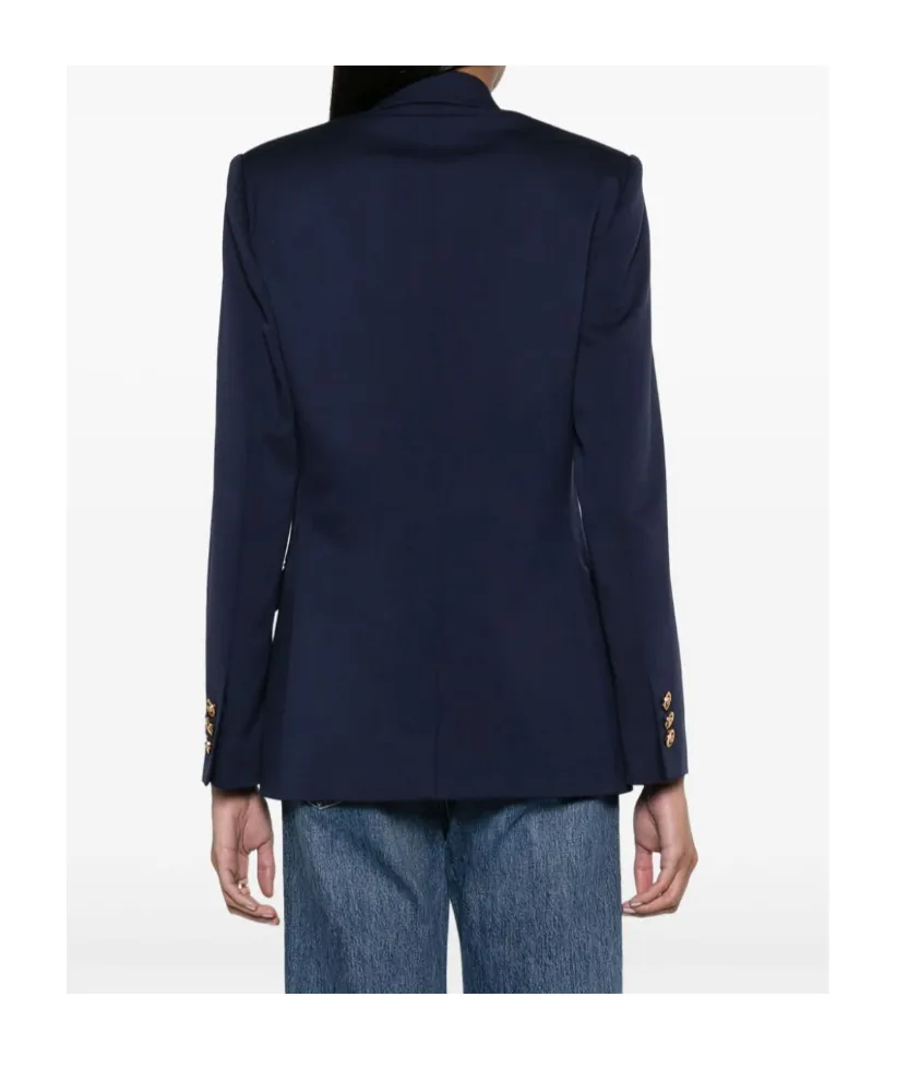 Medusa Head-Buttons Tailored Blazer
