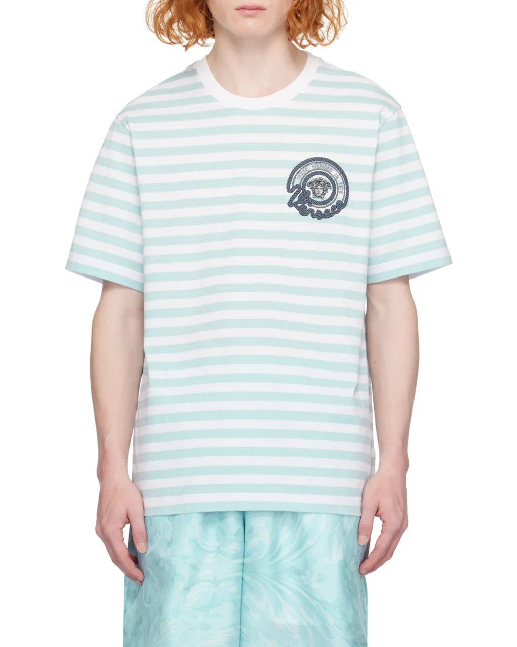 Striped Crewneck T-Shirt