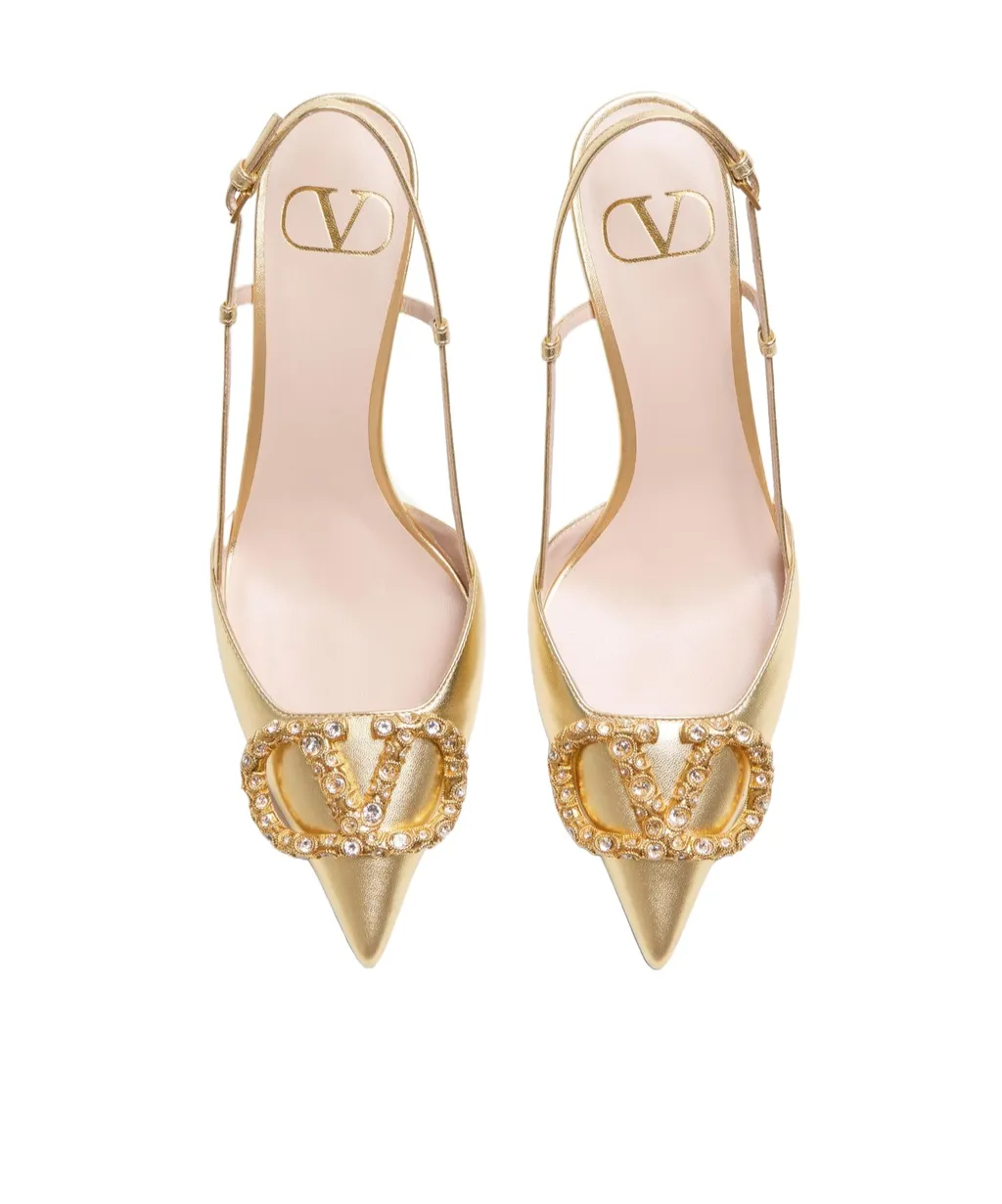 Vlogo Signature Slingback Pump 80Mm