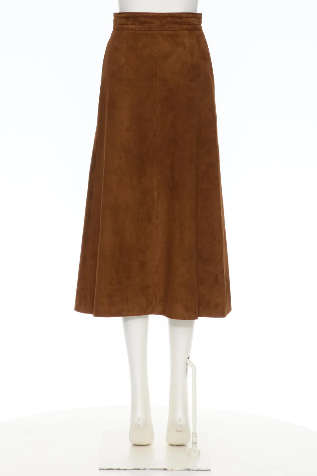 A-Line Mid-Length Skirt