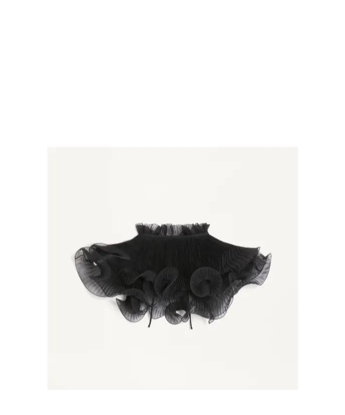 Chiffon Collar