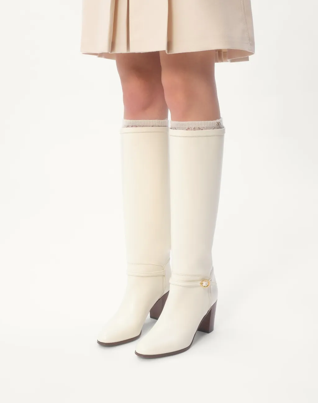 Pattie Calfskin Boot 75Mm