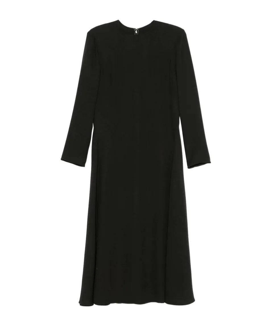 Silk Midi Dress