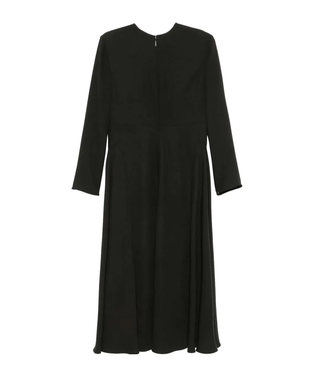 Silk Midi Dress