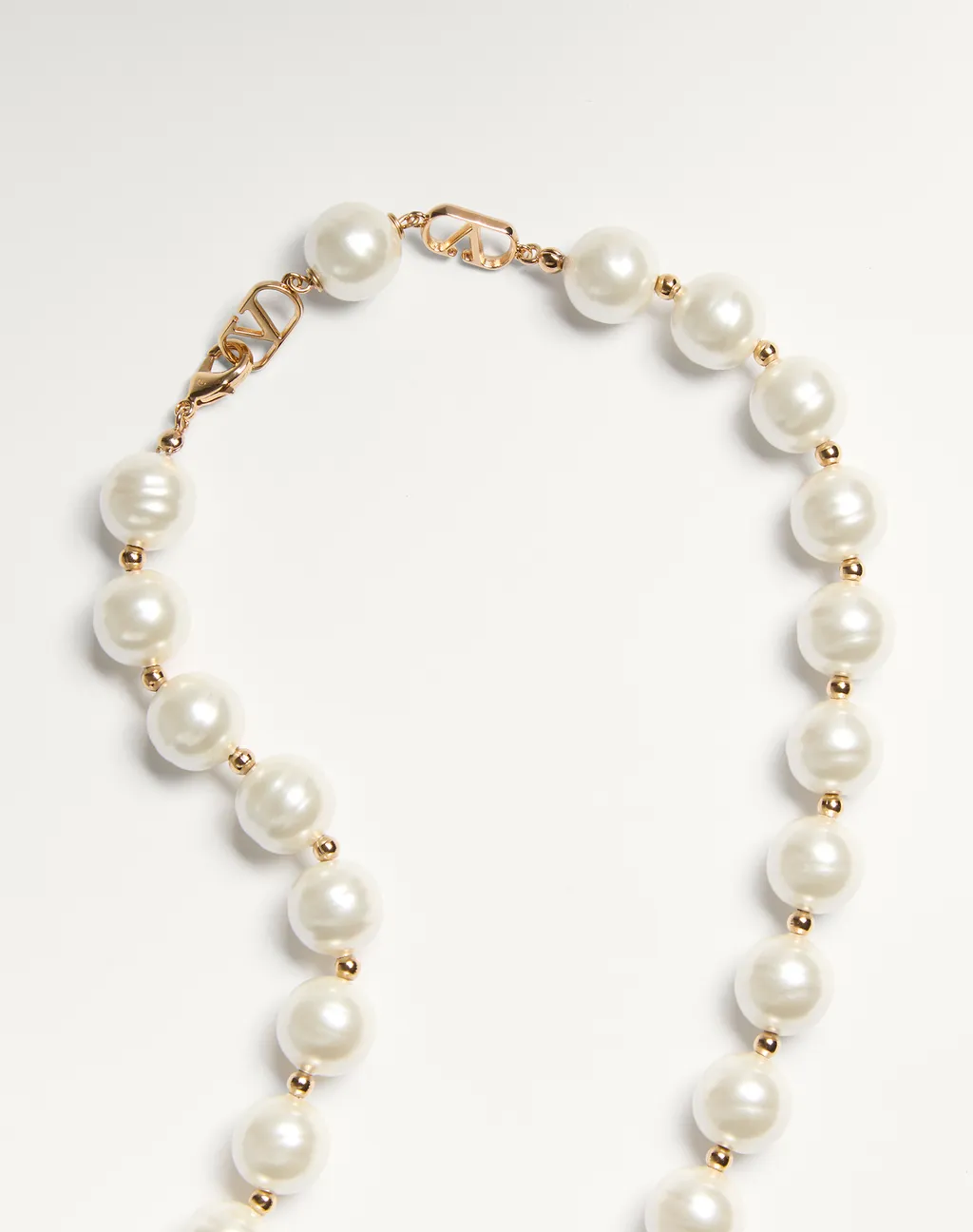 Coeur Royal Necklace In Metal, Enamel, Pearls And Swarovski® Crystals