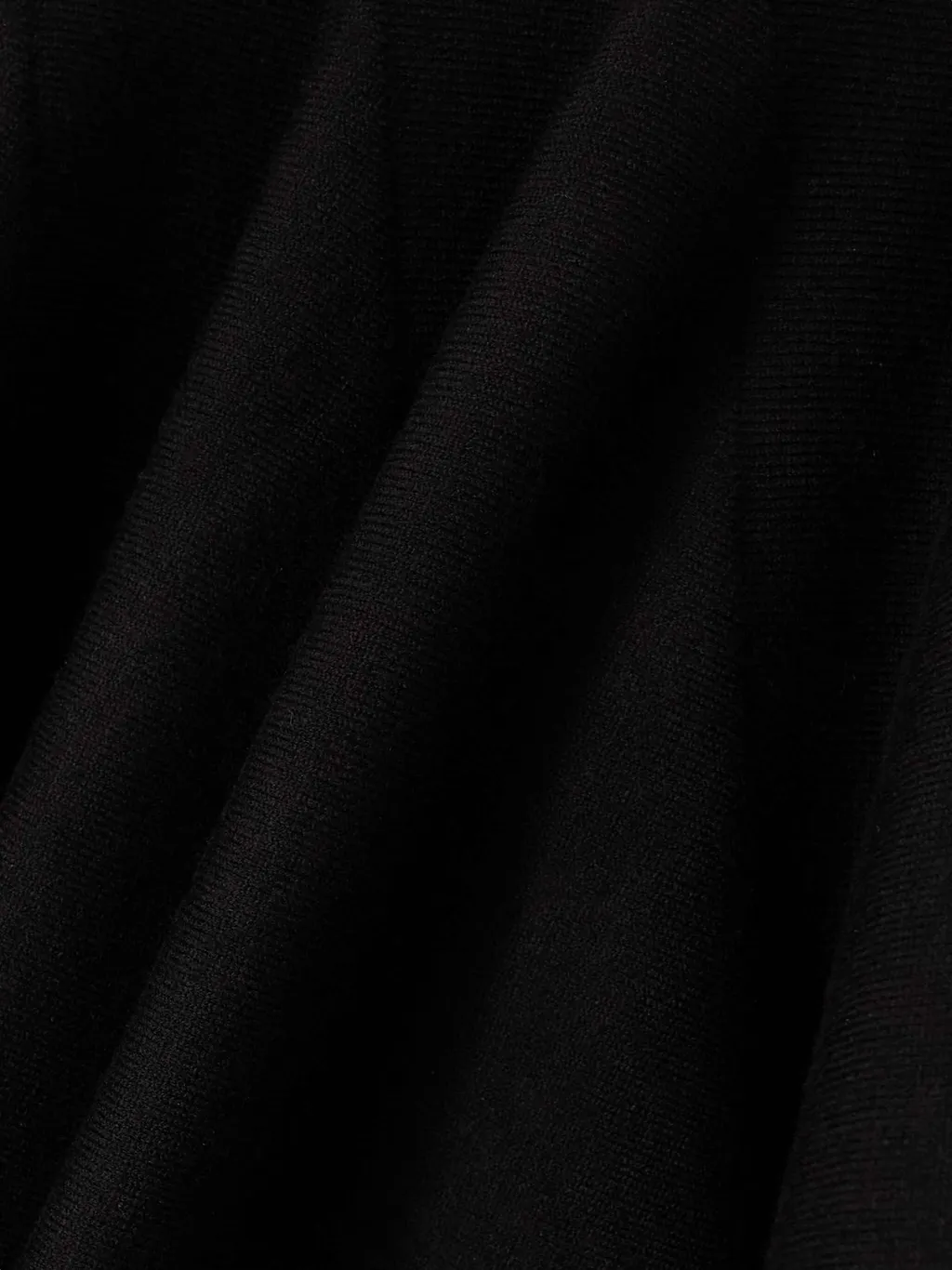 Pleated High-Neck Mini Dress