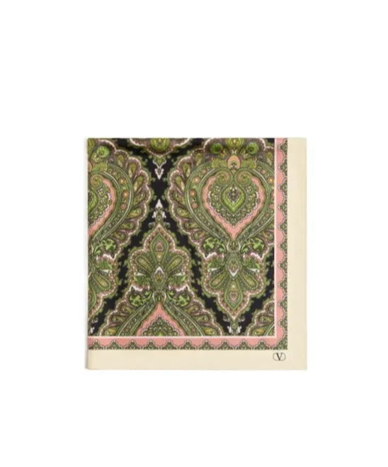 Paisley-Pattern Scarf