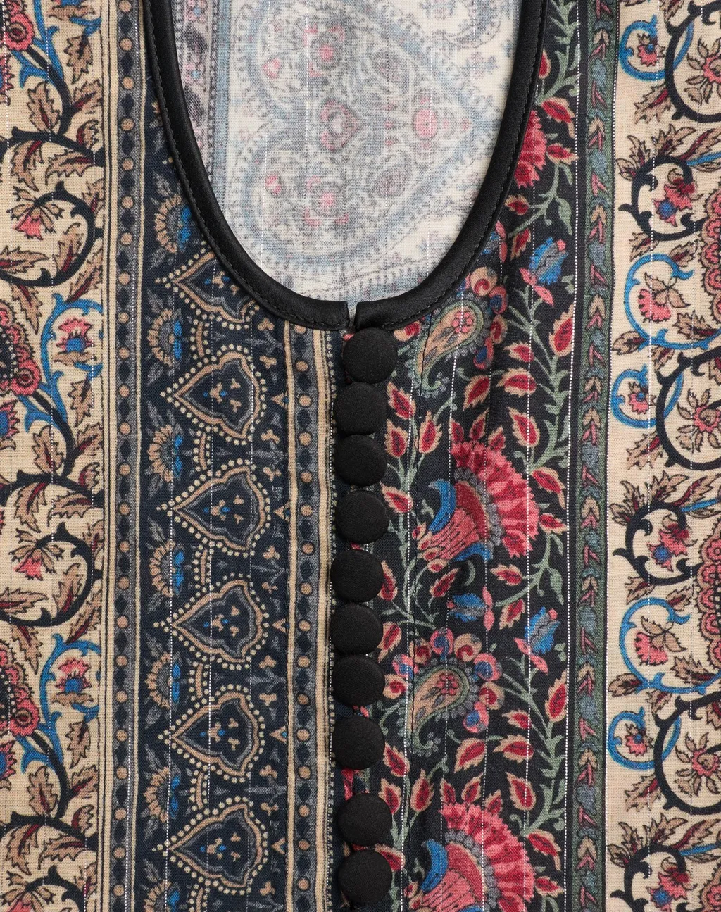 Voyage Imaginaire-Printed Ruffled Shirt