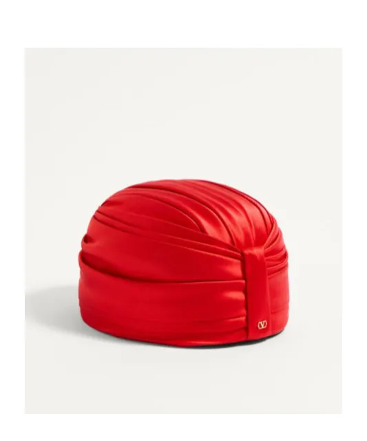 Rigid Silk Turban