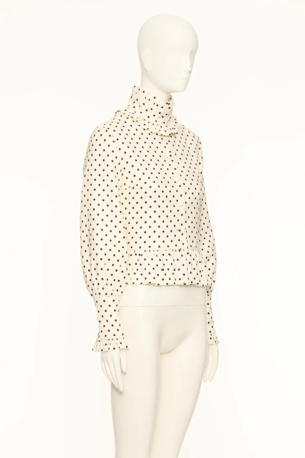 Polka Dot-Print Jacket