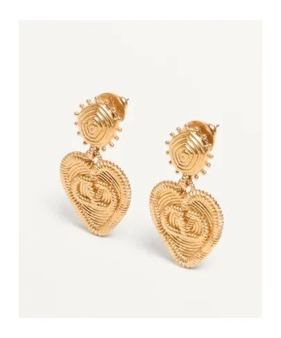 Vlogo Pendant Earrings