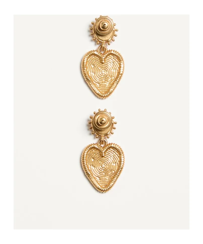 Vlogo Pendant Earrings