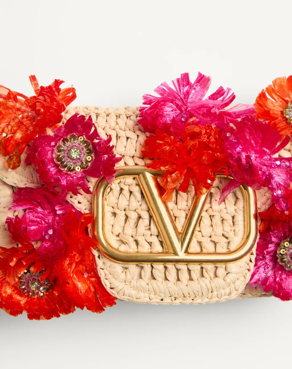 Locò Floral Embellished Small Shoulder Bag