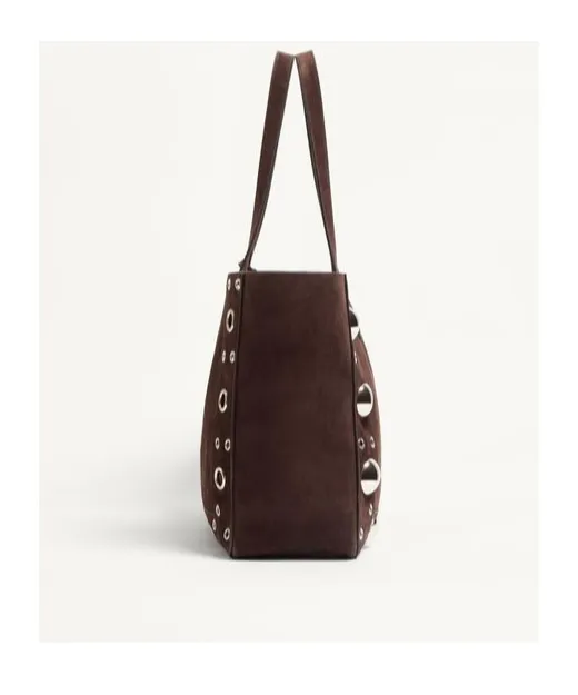 NellcÔTe Logo Plaque Medium Shoulder Bag