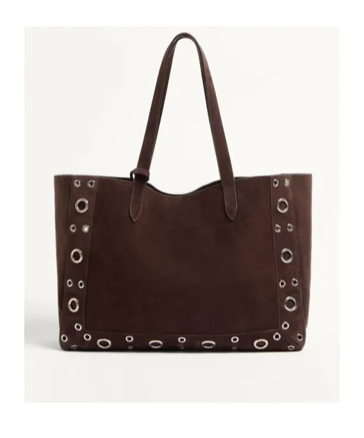 NellcÔTe Logo Plaque Medium Shoulder Bag