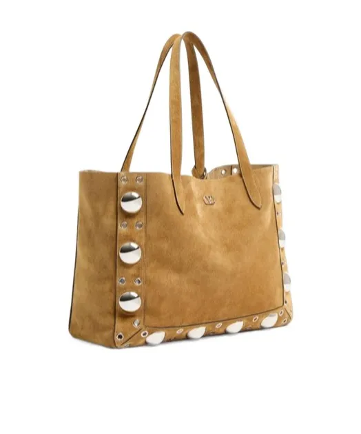 NellcÔTe Logo Plaque Medium Shoulder Bag
