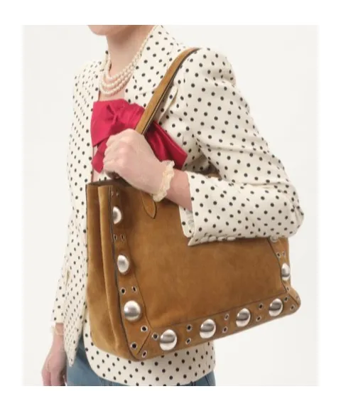 NellcÔTe Logo Plaque Medium Shoulder Bag
