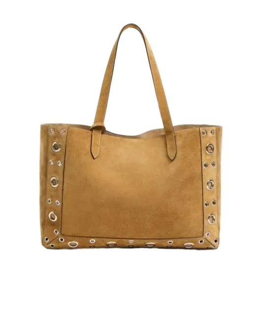NellcÔTe Logo Plaque Medium Shoulder Bag
