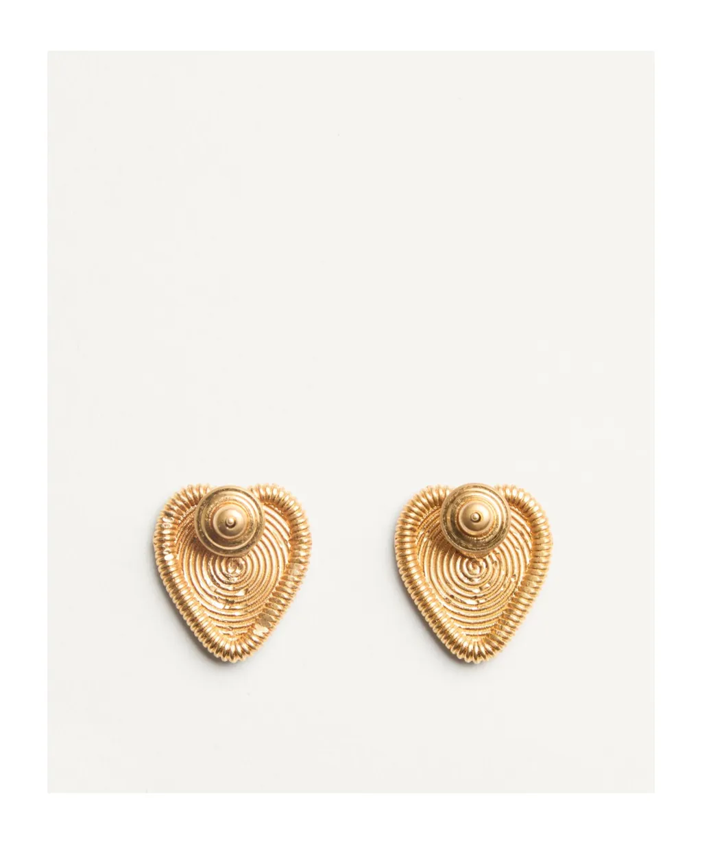 Fil Perdu Metal Earrings