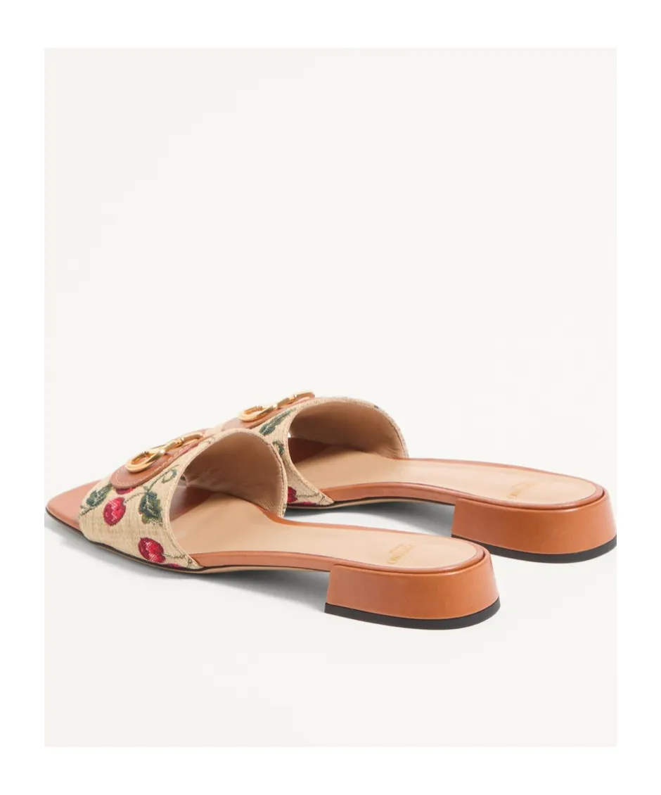 Vlogo Cherrifique Square Open Toe Sandals