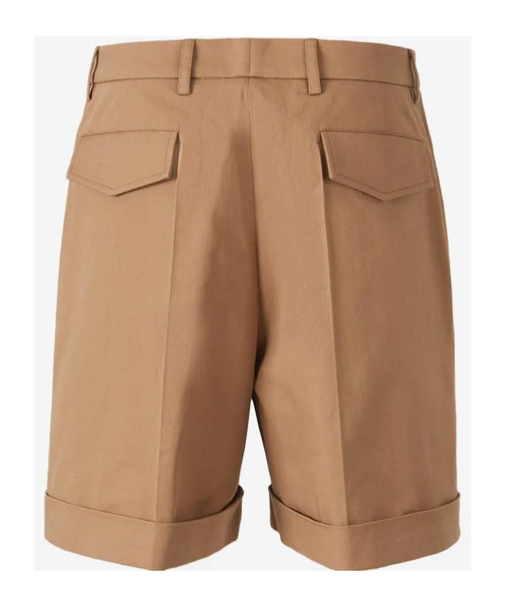 Turn-Up Bermuda Shorts