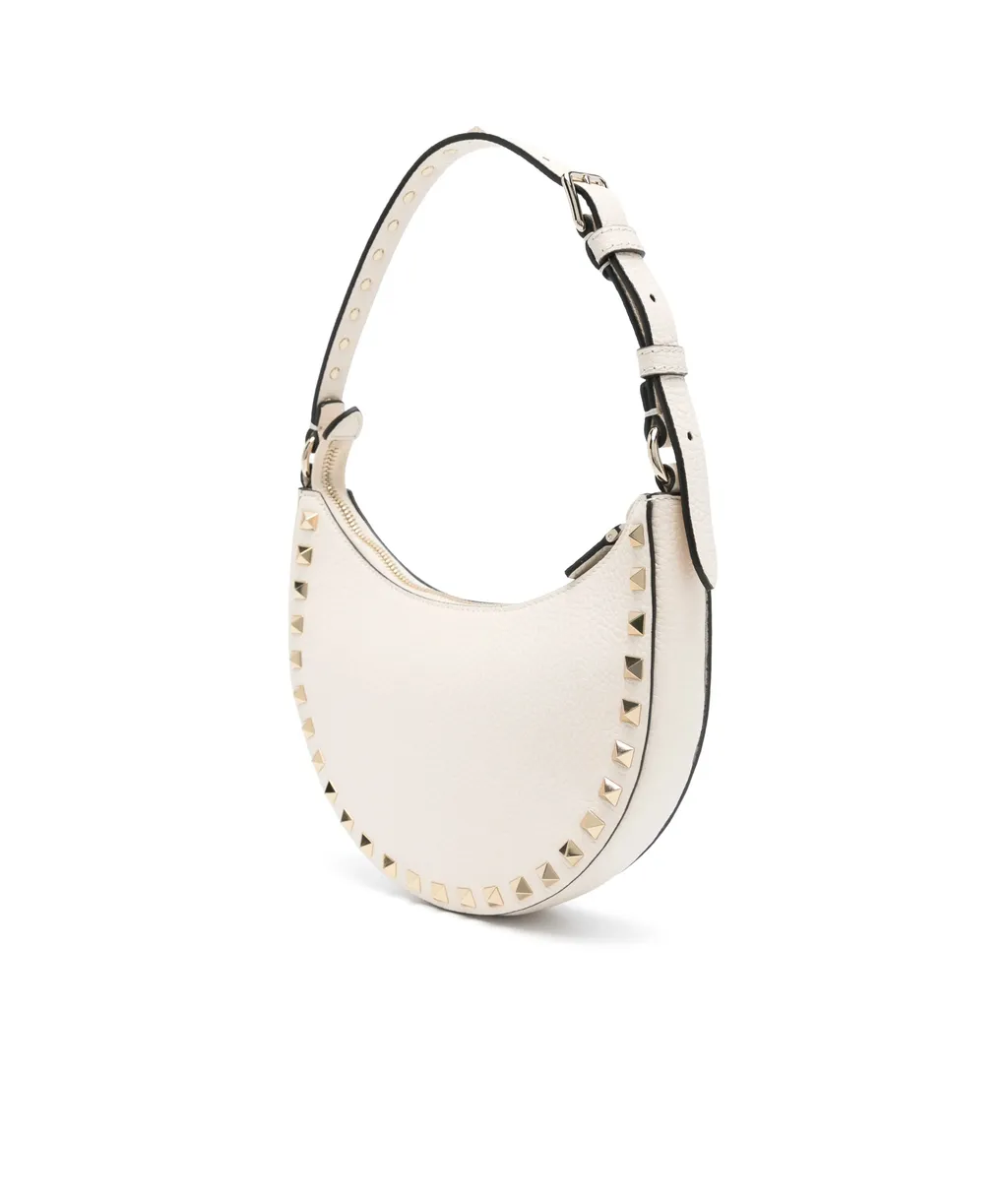 Rockstud Zip-Up Tote Bag