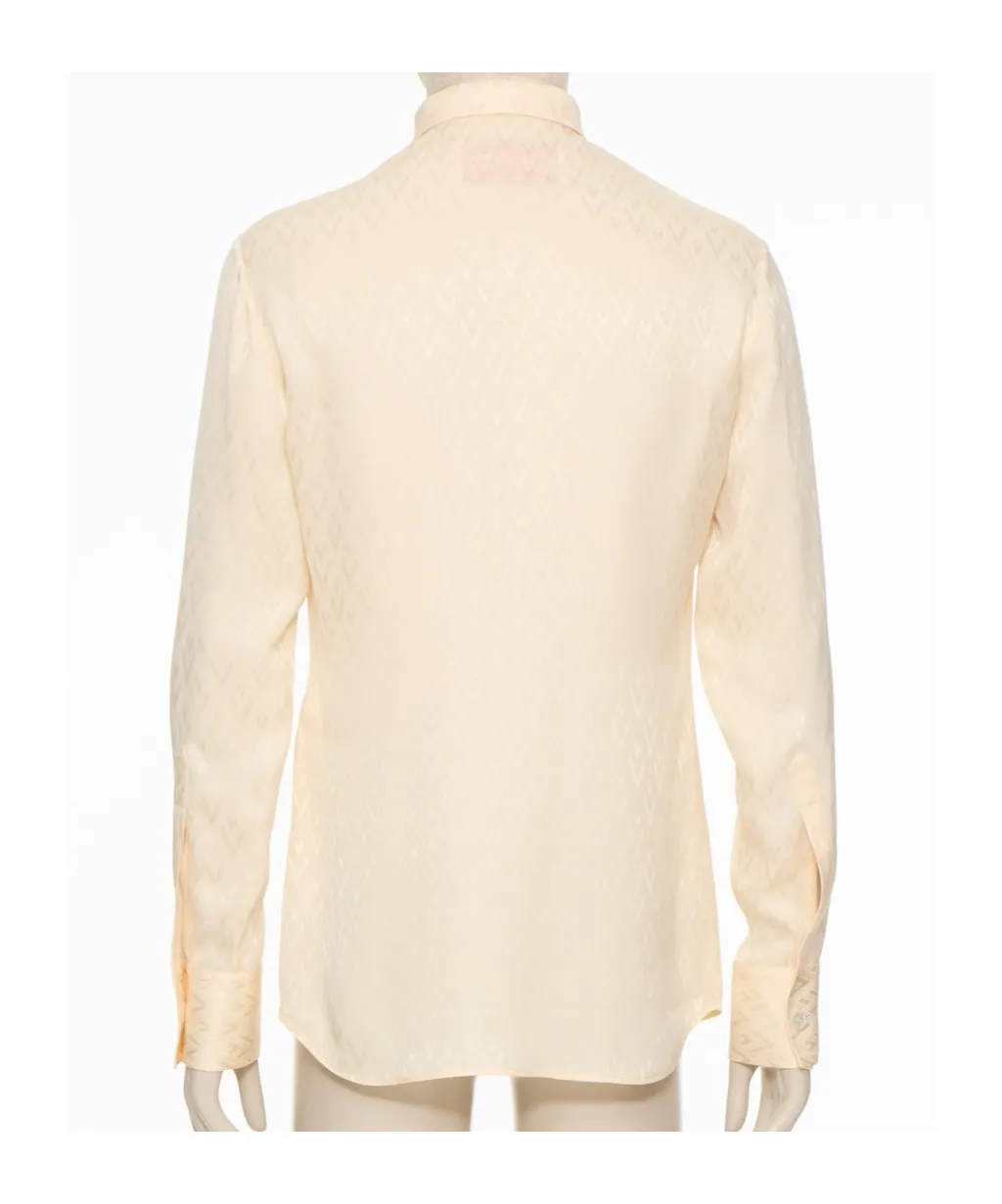 Valentino Long Sleeves Lapels Single Breasted Shirt