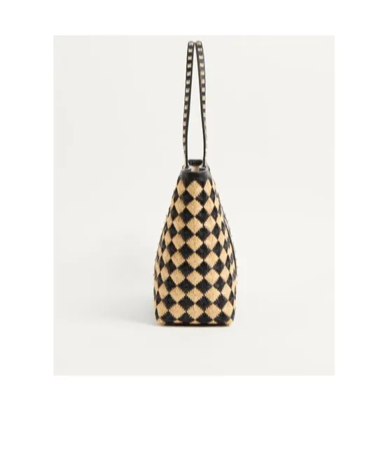 Rockstud All-Over Patterned Shoulder Bag