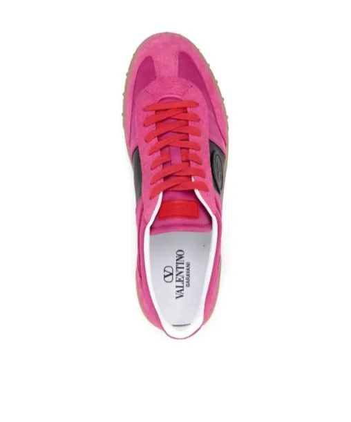 Garavani Logo Detailed Lace-Up Sneakers