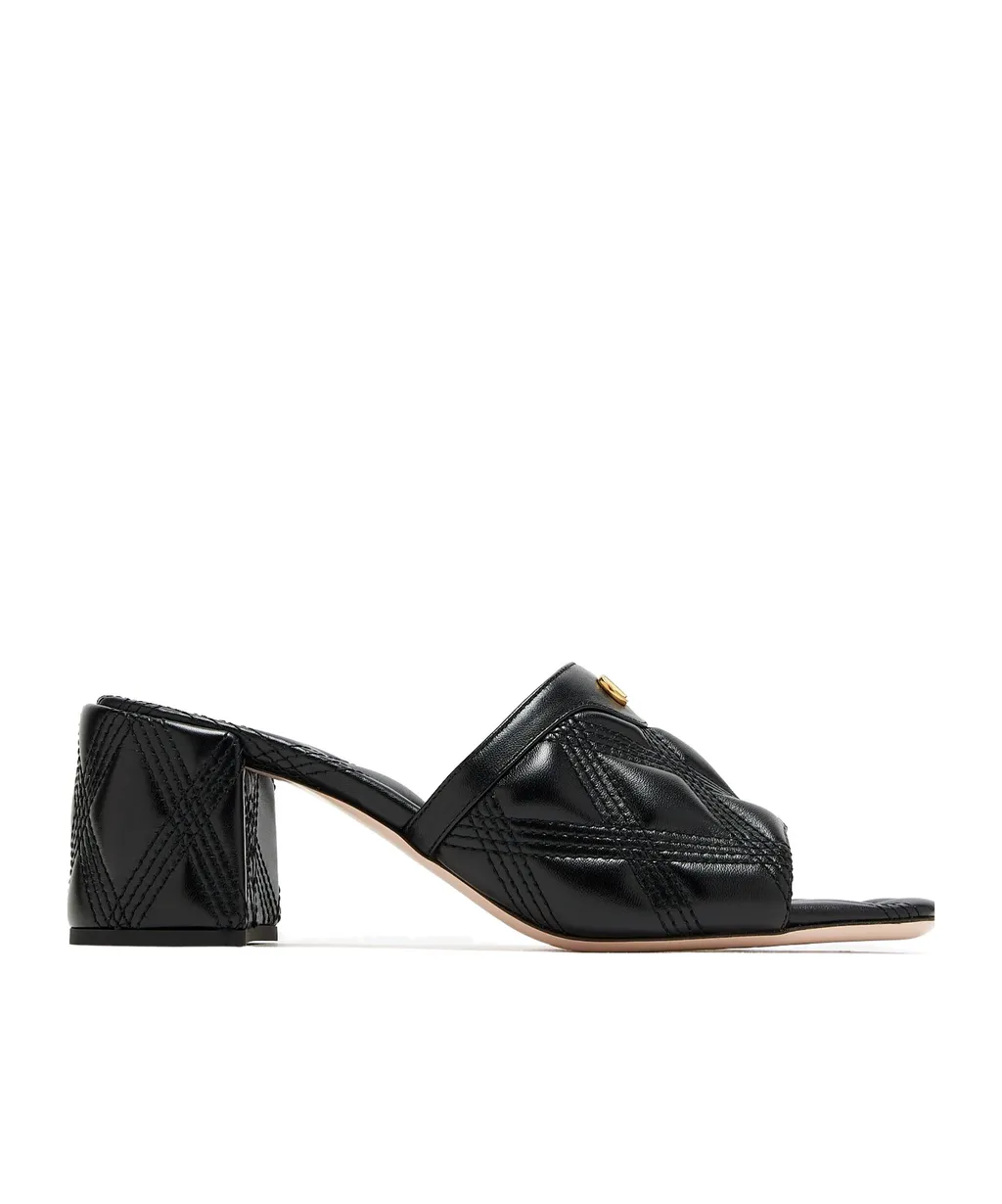 Vlogo Signature Quilted Slip-On Mules