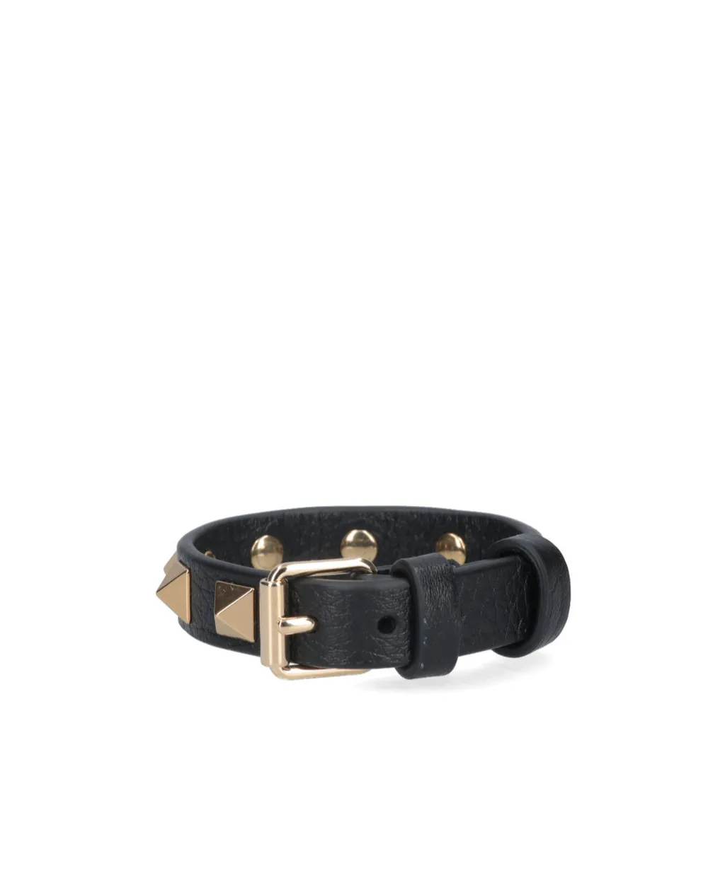 Garavani Rockstud Buckled Bracelet